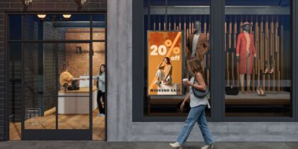 How digital signage drives more foot traffic for SMB retail success